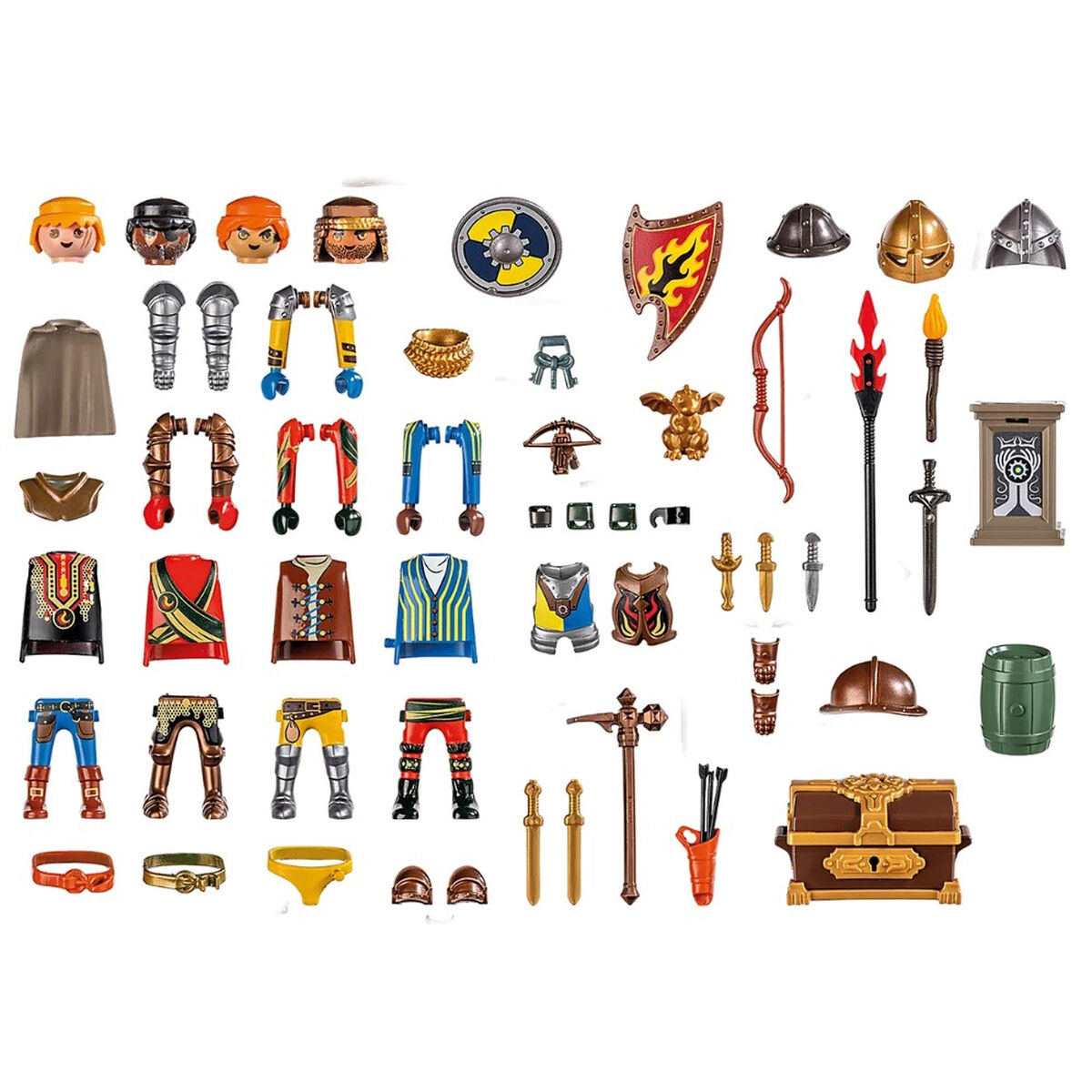 Playset Playmobil Novelmore 45 Kusy